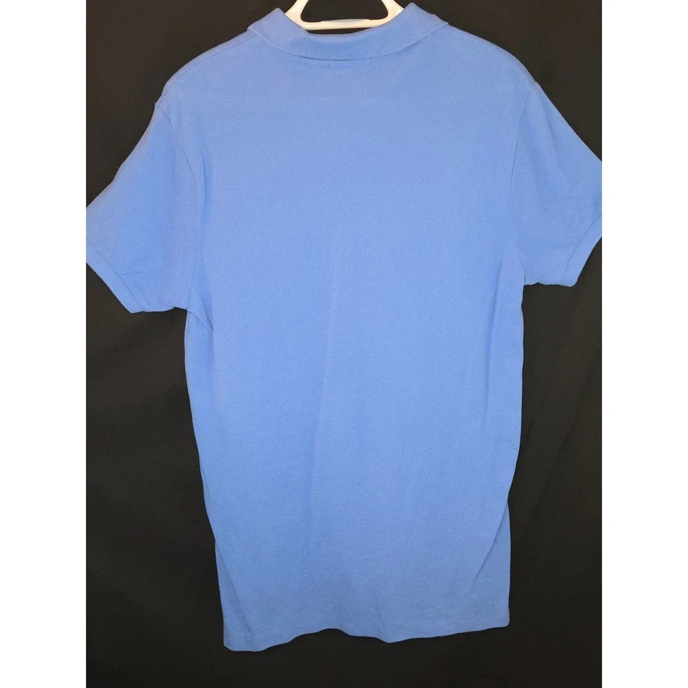 Polo Ralph Lauren Custom Fit Blue Yellow Pony Short Sleeve Men's‎ M